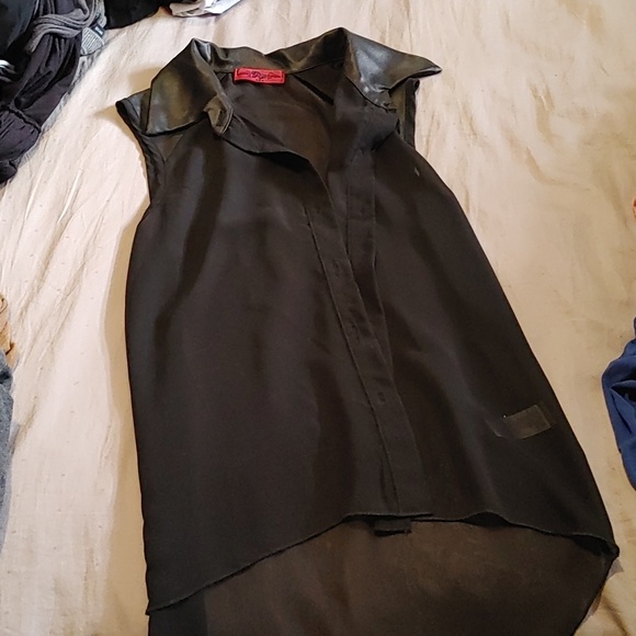 Black blouse Sheer - Picture 2 of 2